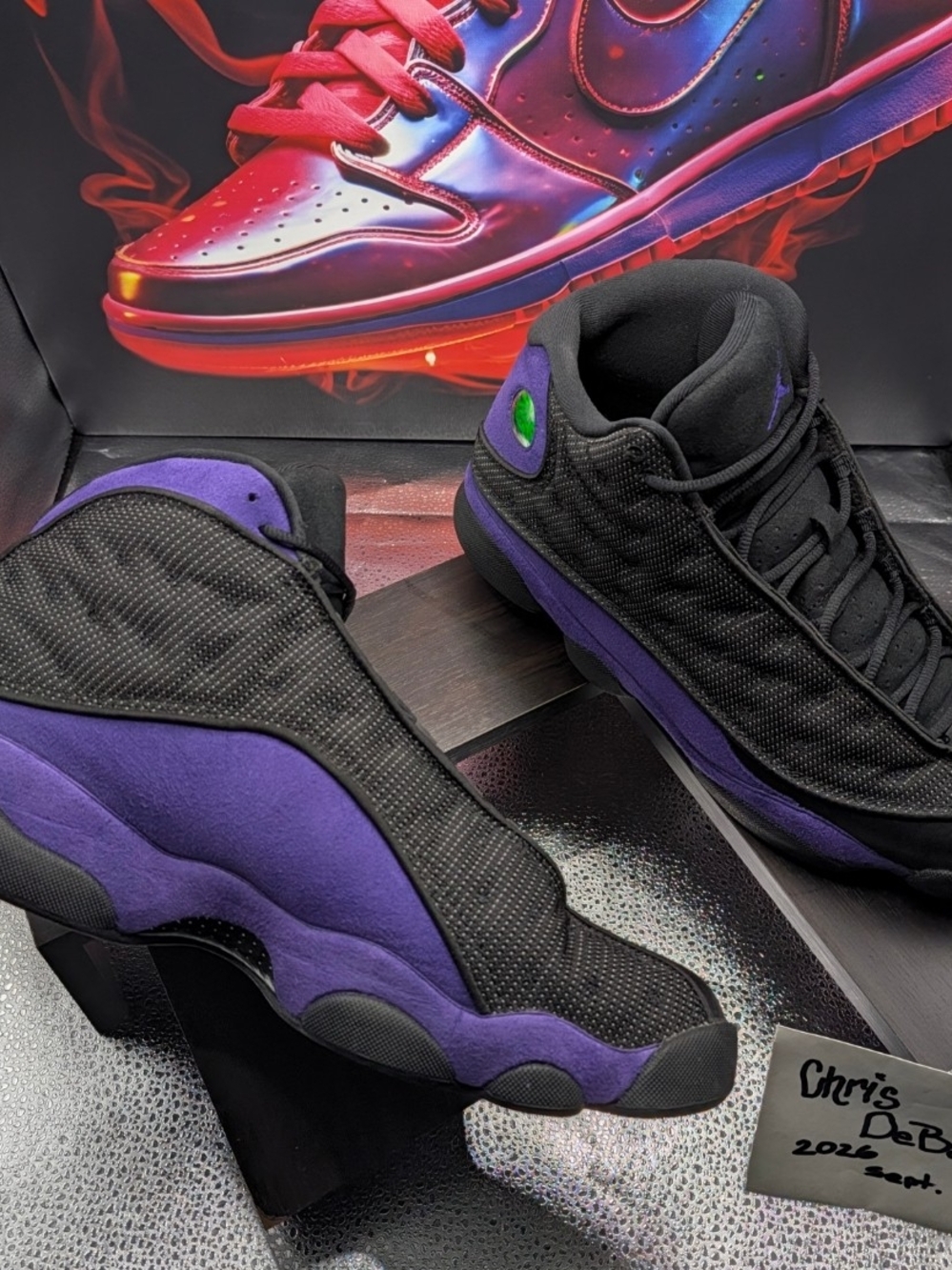 Jordan 13 Retro " Court Purple "